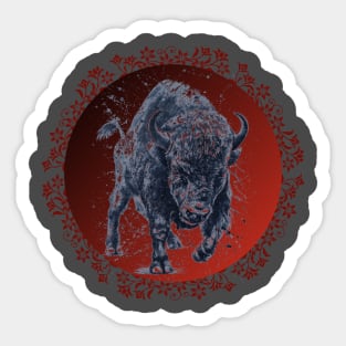 Buffalo Sticker